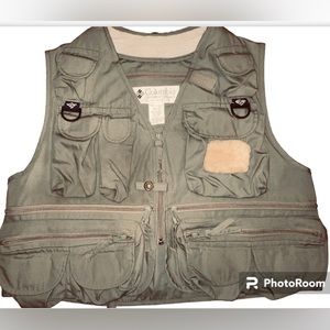 Green fisherman’s sports vest